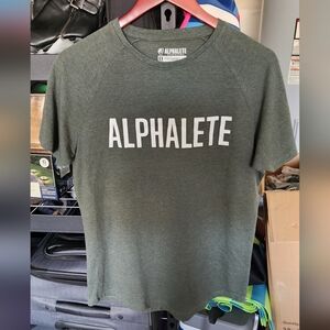 Alphalete Performance Tee - S - Green